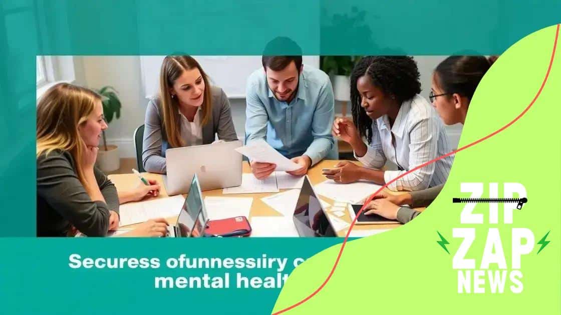 Strategies for securing funding for mental health programs