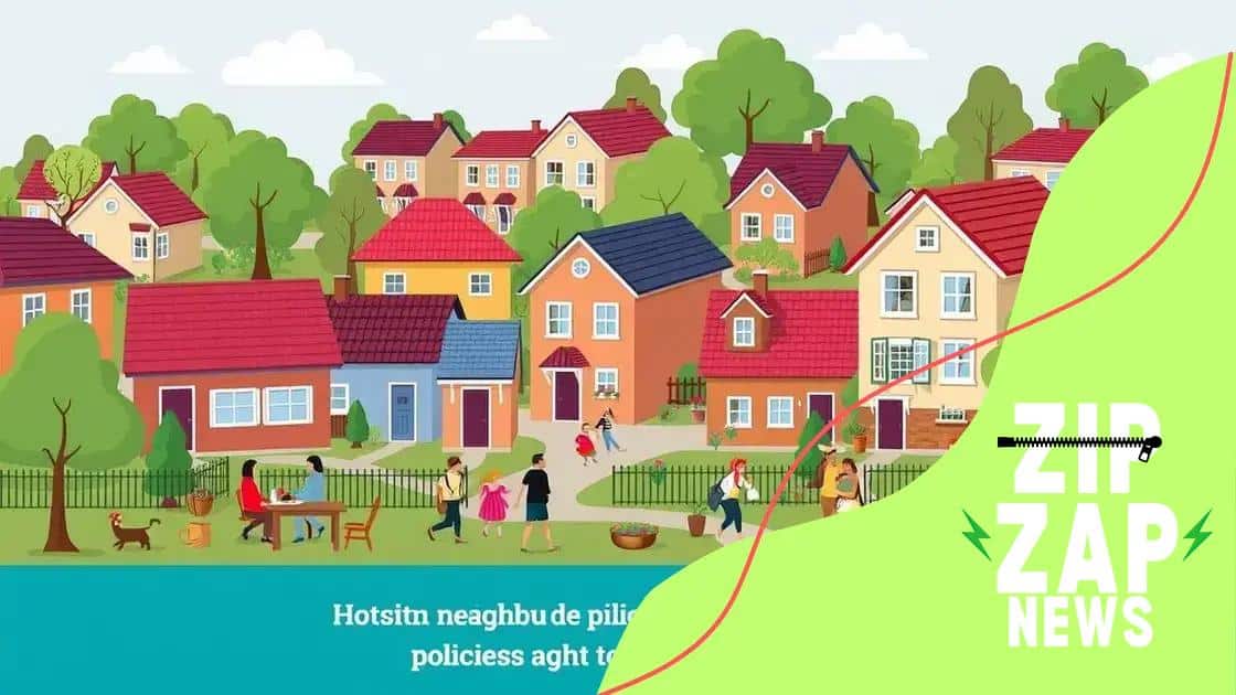 Impact of housing policies on communities