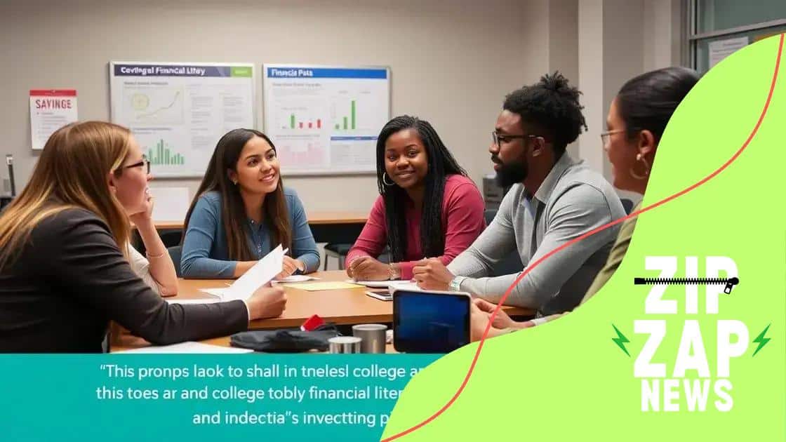 Benefits of financial literacy for college students