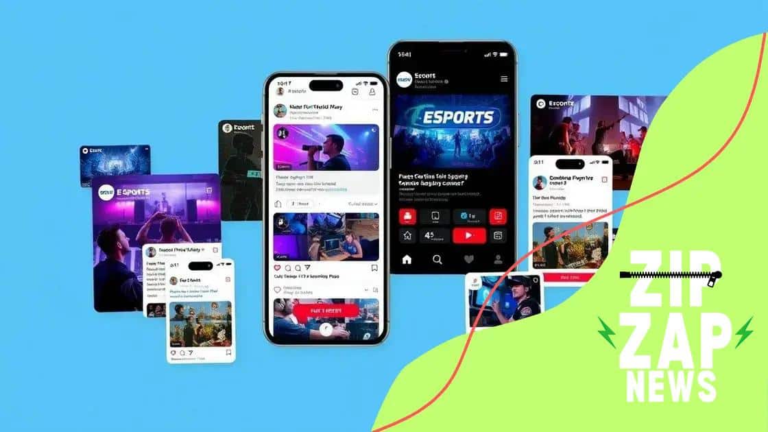 The role of social media in e-sports