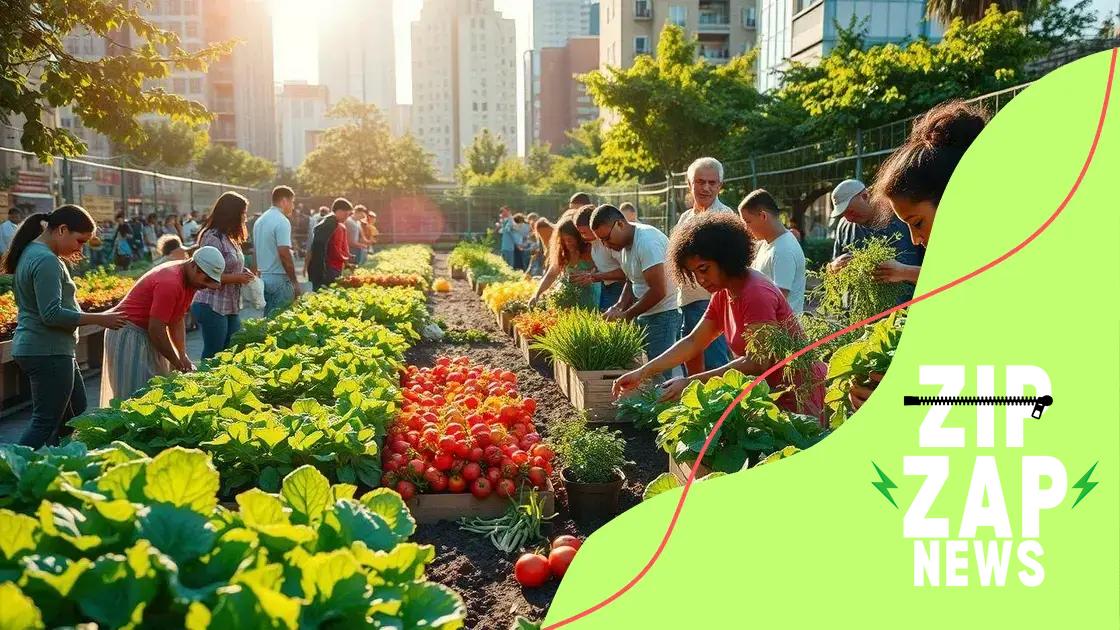 Innovative programs improving food security