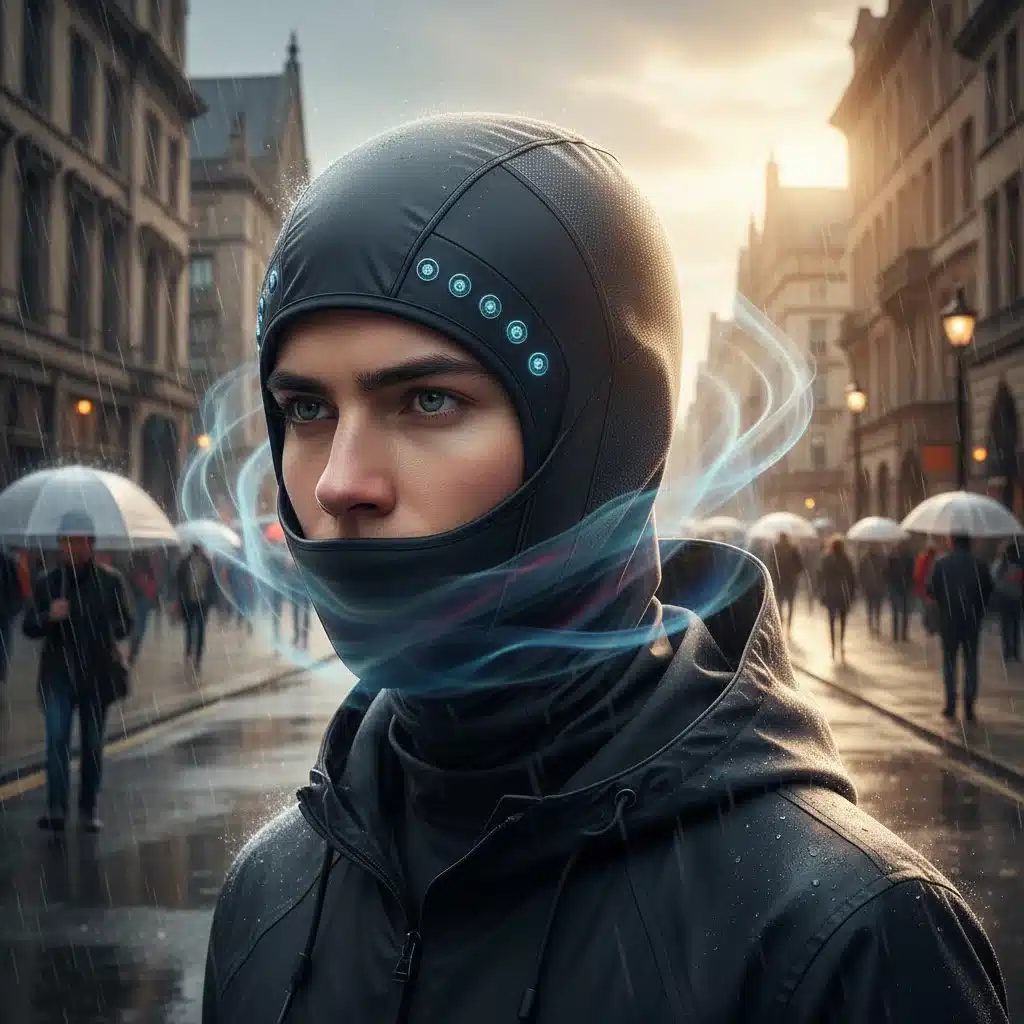 Adaptive sensory hood with subtle texture changes and integrated sensors in an urban setting
