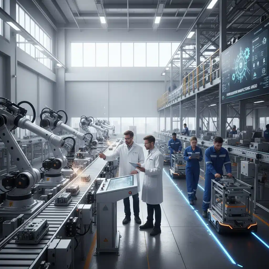 Automated fashion manufacturing facility with human oversight