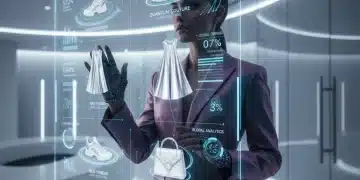 Person using data analytics to track limited-edition fashion drops