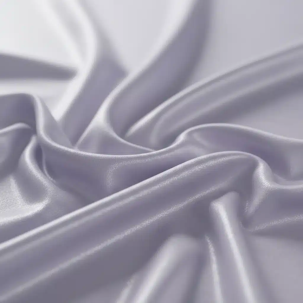 Elegant draped fabric in Digital Lavender, a key 2026 color palette shade