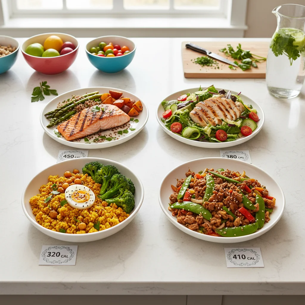 Healthy Weeknight Dinners: 4 Nutrient-Packed Recipes Under 500 Calories