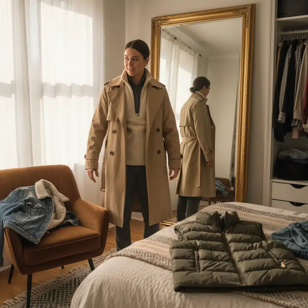 Experimenting with outerwear for diverse fall layering looks