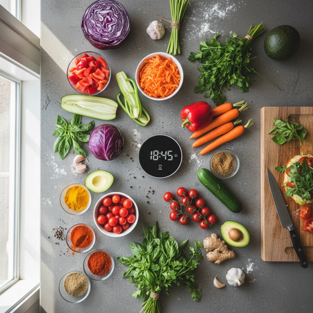 Plant-Based Power: 7 Quick Vegetarian Dinners Ready in Under 20 Minutes