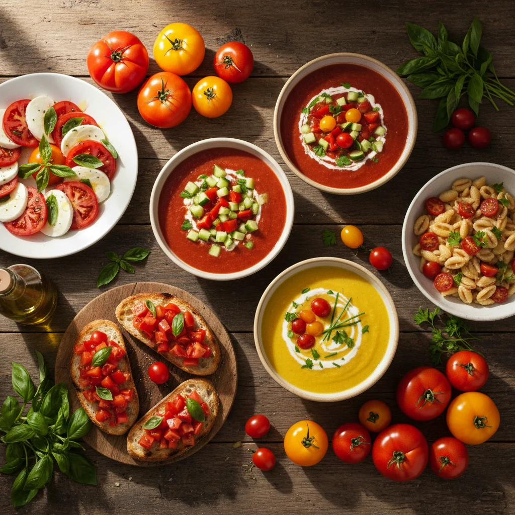 Peak Summer 2026: 7 Tomato-Based Seasonal Dishes Ready in Under 20 Minutes