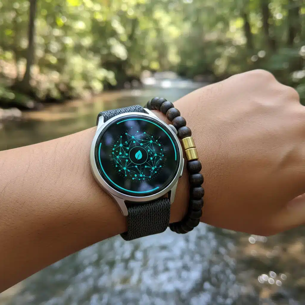 Sustainable tech-integrated wrist accessory for 2026