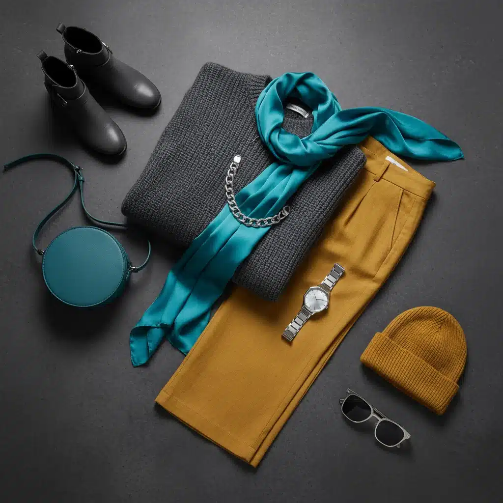 Urban Oasis unconventional fashion palette display